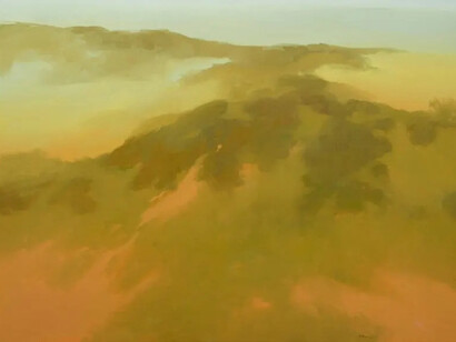 Richard Mayhew, Misty mystic, c. 2012. Courtesy of ACA Galleries 