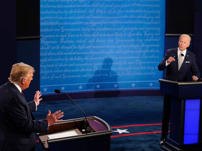 The TV debate Trump-Biden