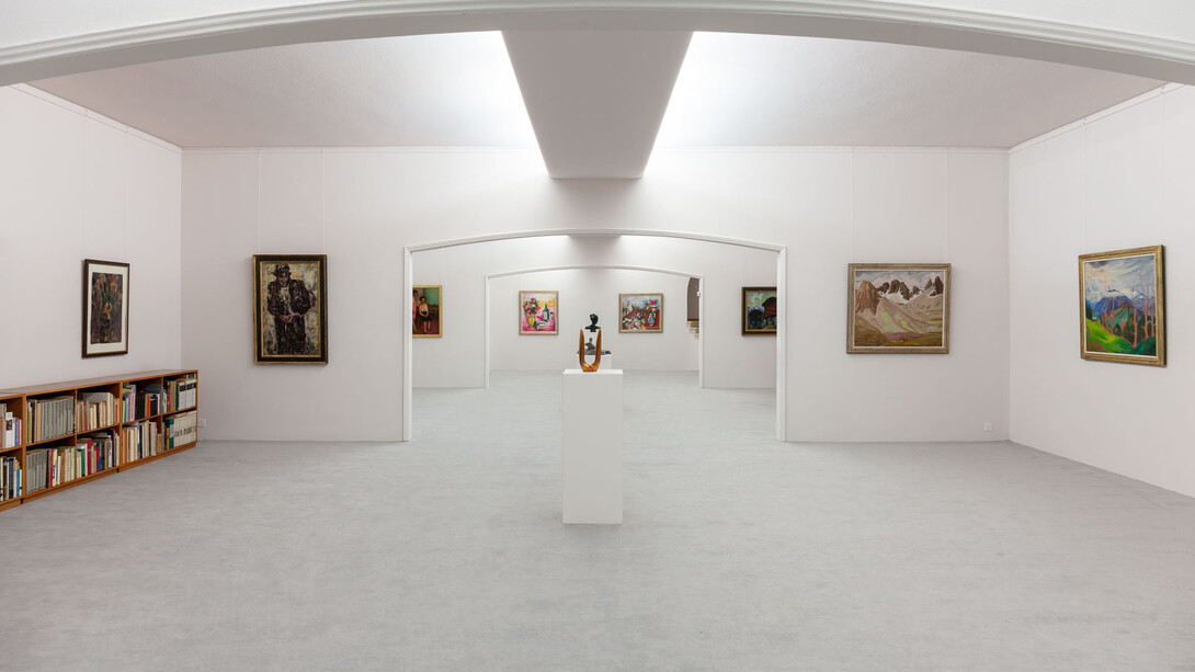 Verschiedene Künstler, Expressiv! Gemälde des expressionismus der ersten und zweiten generation, ausstellungsansicht. Mit freundlicher genehmigung von Galerie Henze & Ketterer