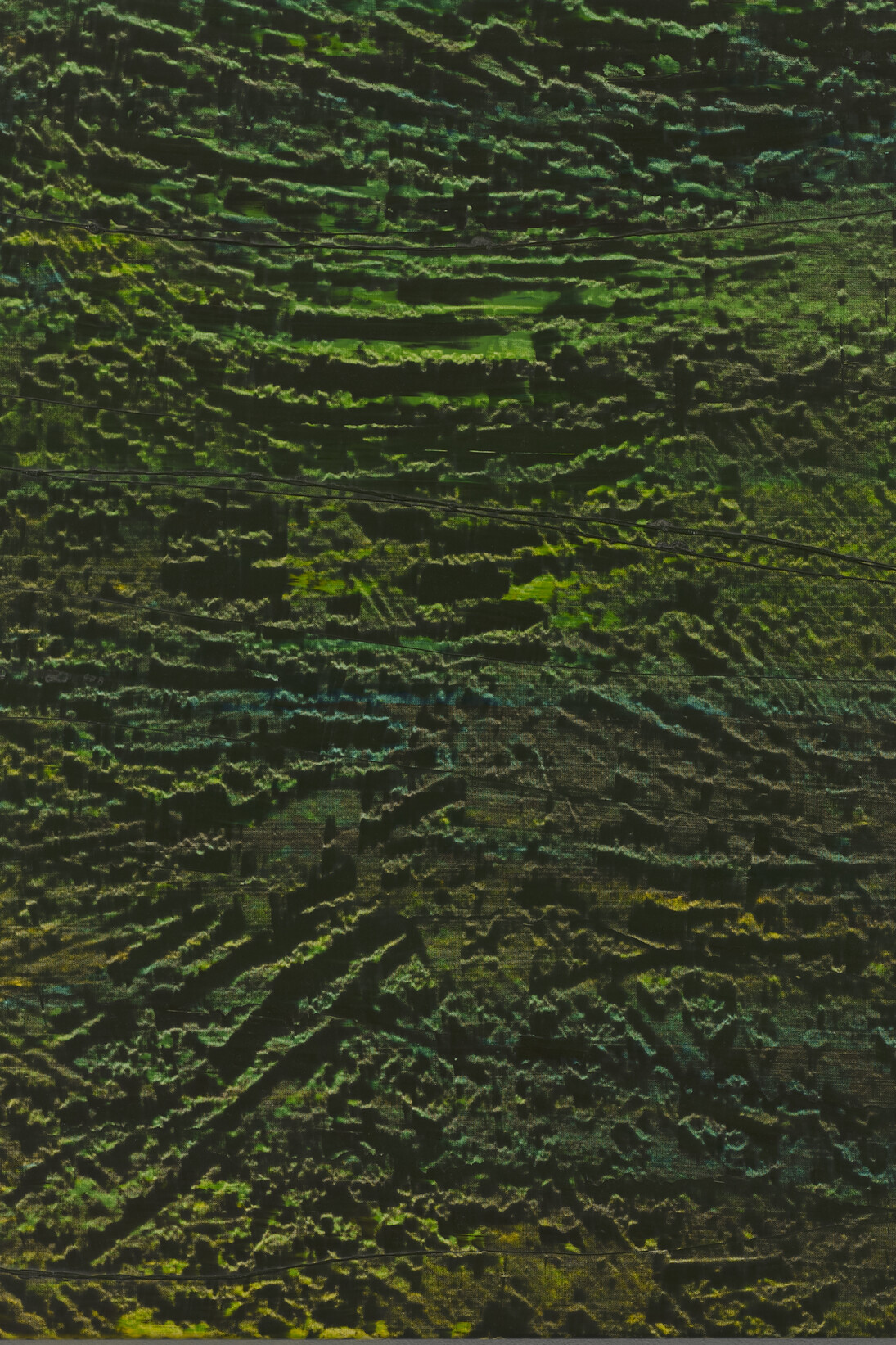 Isa Genzken, “Basic Research”, 1989, oil on canvas, 90 x 75 cm, Courtesy Galerie Buchholz, Berlin/Cologne