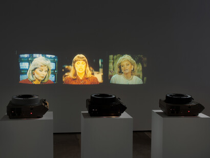 Robert Heinecken. Surrealism on TV. 1986. 216 35 mm color slides, slide-show time variable. The Robert Heinecken Trust, Chicago; courtesy Cherry and Martin Gallery, Los Angeles. © 2013 The Robert Heinecken Trust 