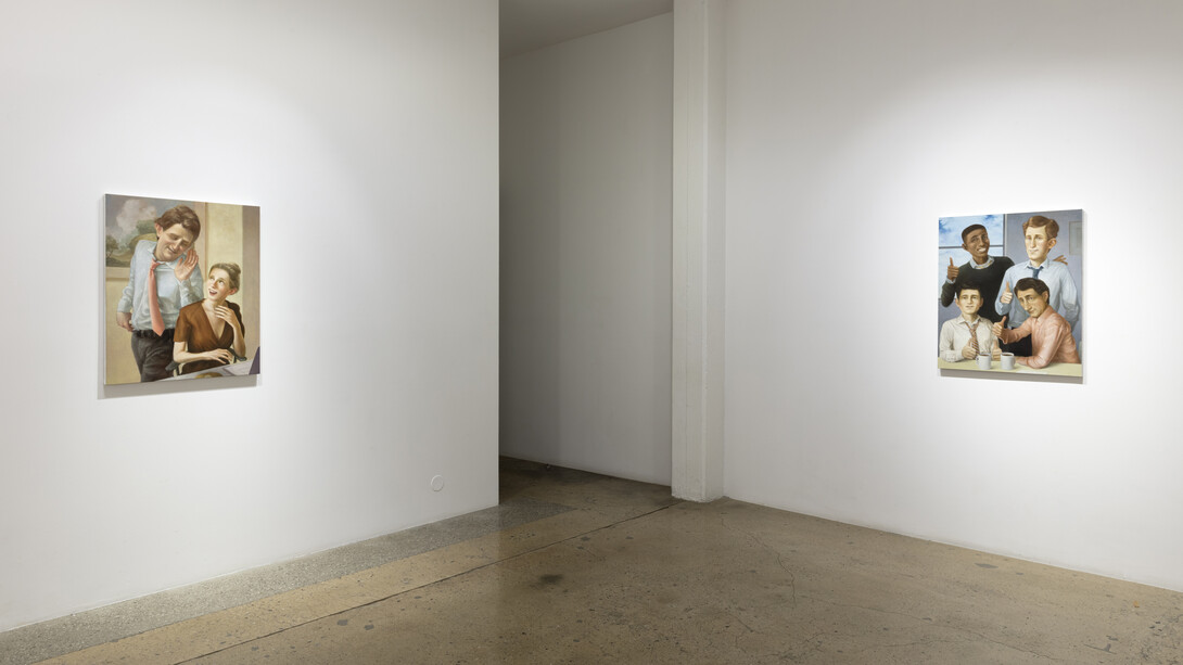 Pablo Barba. Business Casual, installation view. Courtesy of Steve Turner