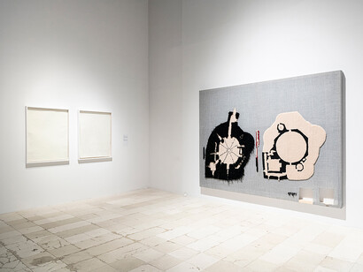 Repetitive acts. The power of weaving and textile in contemporary art, exhibition view. Courtesy of NiMAC