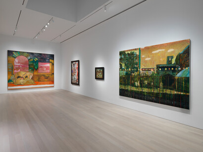 Various artists, The street, exhibition view. Courtesy of Gagosian
