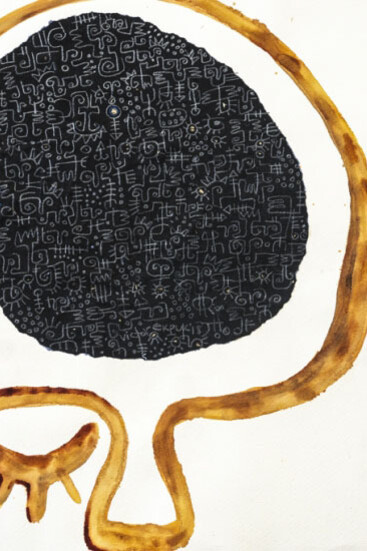 Victor Ekpuk. Courtesy of Aicon Gallery