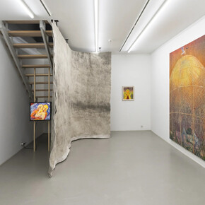 Andriu Deplazes, Nasse augen (Wet eyes), exhibition view. Courtesy of Galerie Peter Kilchmann