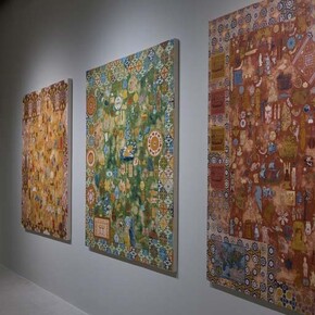 Kour Pour and Su Dong Ping. Courtesy of Pearl Lam Galleries