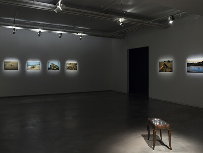 Installation view at Ergin Çavuşoğlu ‘Which Sun Gazed Down On Your Last Dream?’ March 10 — May 7, 2016, Rampa Istanbul –Turkey. Courtesy the Artist and Rampa Istanbul © Photographs: André Carvalho & Tugba Karatop - Chroma
 