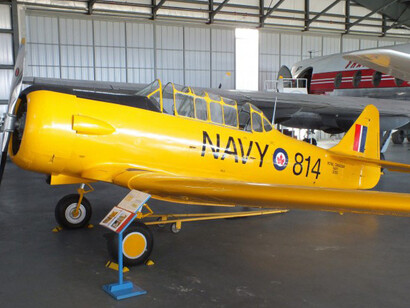 North American Aviation “Harvard”. Courtesy of British Columbia Aviation Museum