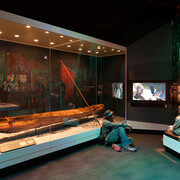 First peoples, exhibition view. Courtesy of Melbourne Museum