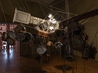 Urmas Lüüs, The life and death of Mr. N, exhibition view. Courtesy of the Art Museum of Estonia