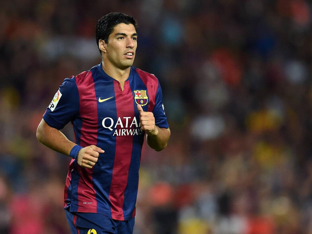 El jugador del FC Barcelona Luis Suárez