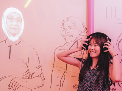 Dialogue with time. Embrace ageing, exhibition view. Courtesy of Science Centre