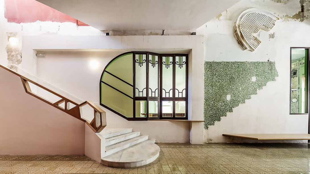 Sala Beckett, the cultural space designed by Flores & Prats Architects in Barcelona, Spain