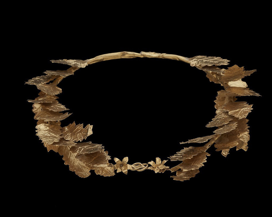 The Gold of Macedon. Courtesy of Αrchaeological Museum of Thessaloniki