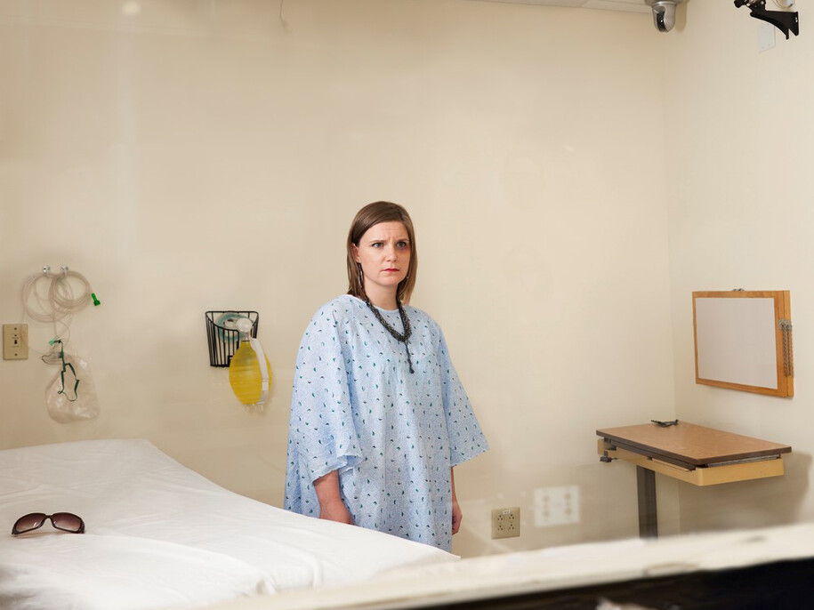 "Briana" from the series Bedside Manner, 2015 © Corinne May Botz and Benrubi Gallery, NYC 