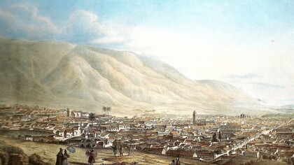 «Vista de Caracas desde El Calvario» (1839), Joseph Tomas