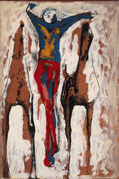 Marino Marini, Cavallo e cavaliere, 1953