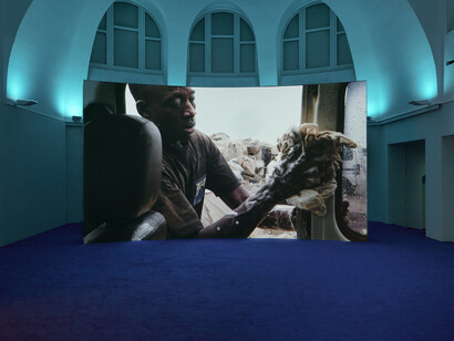 Karimah Ashadu, Crystalline, exhibition view. Courtesy of Kestner Gesellschaft