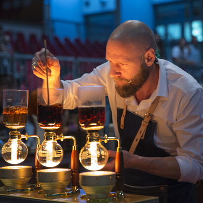 Søren Stiller Markussen, Dinamarca. Fotografia Christina Solomon/World Coffee Events, 2014     
