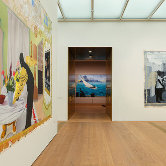 Kerry James Marshall, The histories, ausstellungsansicht. Mit freundlicher genehmigung des Kunsthauses Zürich