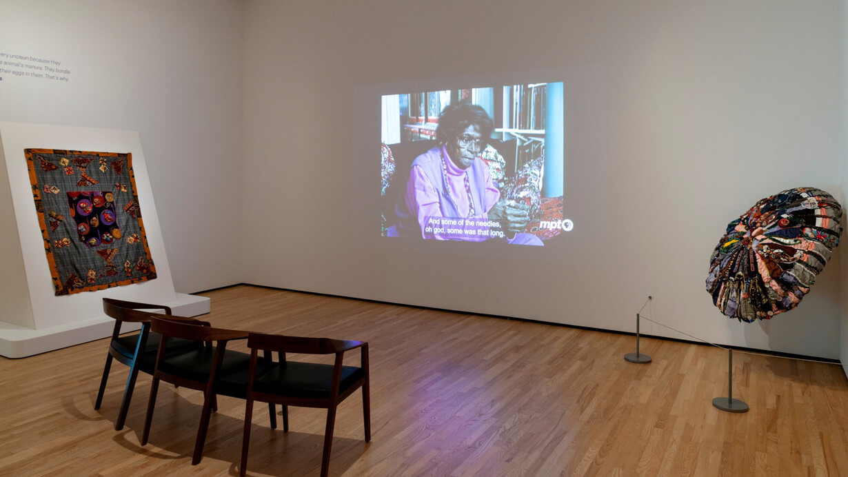 Elizabeth Talford Scott, No stone left unturned: the Elizabeth Talford Scott initiative, exhibition view. Courtesy of Goya Contemporary Gallery 