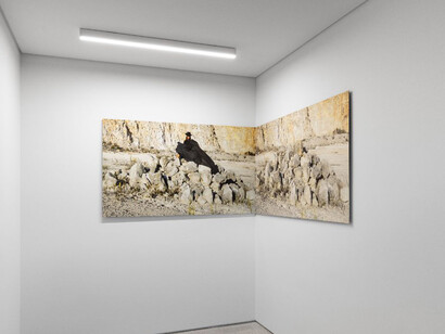 Grada Kilomba, O fundo do mundo (The bottom of the Earth), exhibition view. Courtesy of Albuquerque Foundation