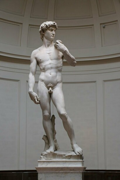 "David”, Miguel Ângelo Buonarroti, 1501-04.