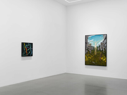 Alejandro Cardenas, Archane, exhibition view. Courtesy of Almine Rech Gallery 