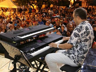 Manuel Tejada en el Dominican Republic Jazz Festival. Foto: Cortesía del Dominica Republic Jazz Festival