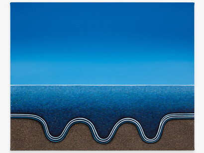 Matthew F. Fisher, The Nadirs, 2022, acrylic on canvas, 21x26 inches. Courtesy the artist and Shrine, NYC