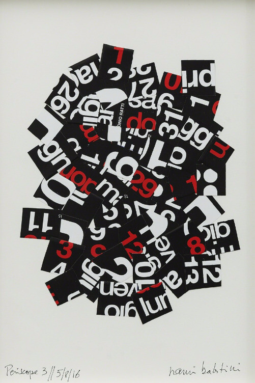 Nanni Balestrini. Courtesy of Maab Gallery