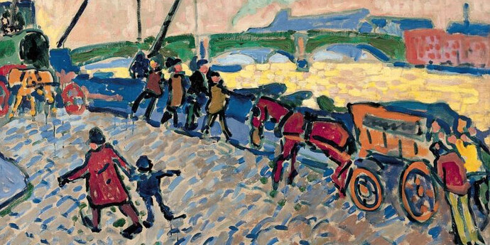 André Derain 1904 - 1914. La décennie radicale. Courtesy of Centre Pompidou