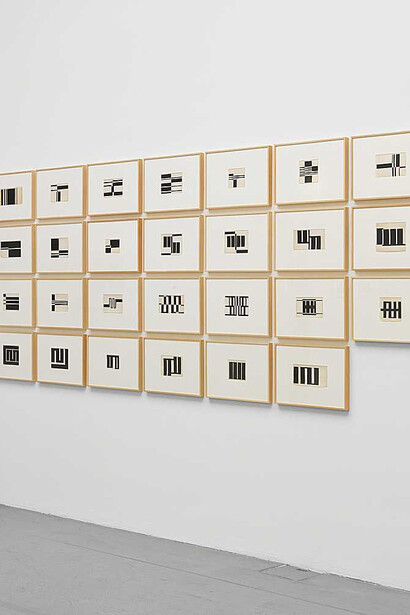Julije Knifer. Courtesy of Museum Haus Konstruktiv