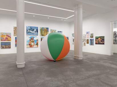 Beach, group presentation, 2023, installation view, Nino Mier Gallery, Soho. Courtesy of Nino Mier Gallery, NYC

