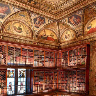 Pierpont Morgan's 1906 Library. Courtesy of Morgan Museum