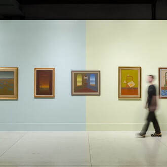 Orlando Ruffinengo, Someone or something, exhibition view. Courtesy of Calvaresi