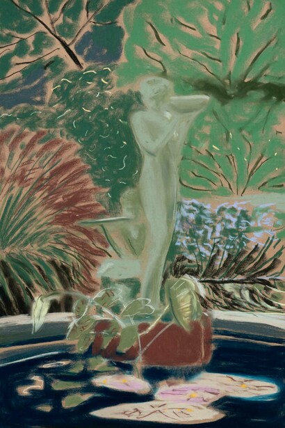 Rasmus Eckhardt, Secret garden (detail), 2026. Courtesy of Shrine