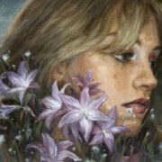 Valerie Pobjoy, Belladonna, 2017. Courtesy of Flower Pepper Gallery