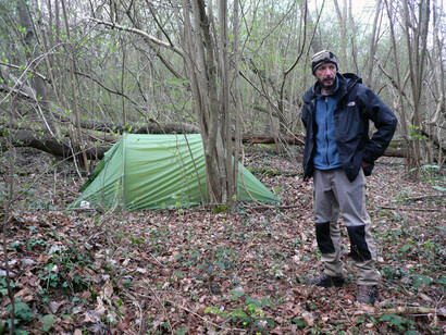 Laurent Tixador, La Chasse à l’homme, 2011, 12 mars au 7 avril, Courtesy Galerie In Situ Fabienne Leclerc