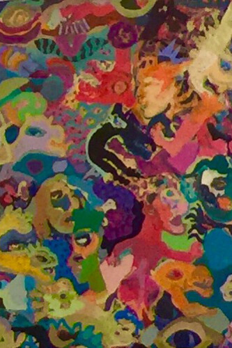 N Djuranovic Anima Mundi, oil on canvas, 100x60