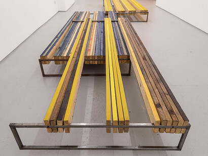 Yellow. Courtesy of Fold Gallery