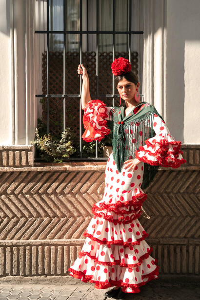 Traje de flamenca, Andalucía, España