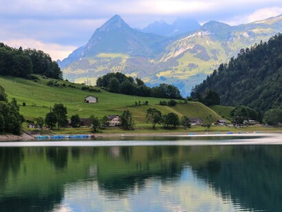 Blue lake, ph. Michael Stillwater