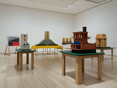 Thomas Schütte, exhibition view. Courtesy of MoMA