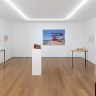 Various artists, Breaking the walls, dino appears, exhibition view. Courtesy of Galerie Rüdiger Schöttle