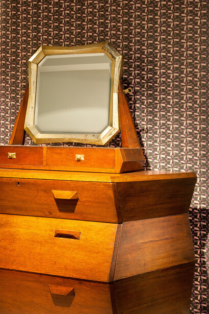 Czech cubism, exhibition view. Courtesy of the Museum of Decorative Arts