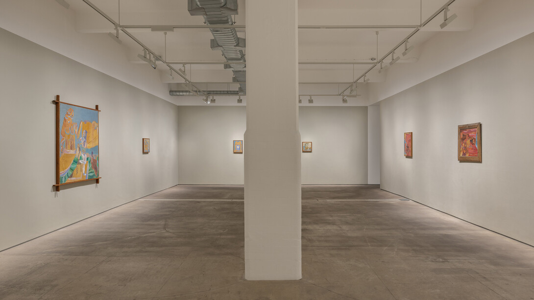 Carole Gibbons, The mythological landscape, exhibition view. Courtesy of Hales Gallery