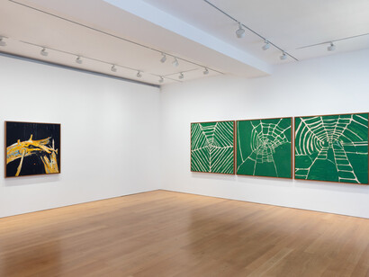 Cy Gavin, exhibition view. Courtesy of Gagosian Gallery
