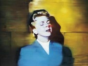 Johannes Kahrs, Untitled (Schmerz), 1994-96, Oil on canvas 43 3/4 x 65 inches (111.13 x 165.1 cm)